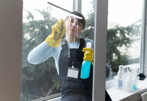 Nettoyage de vitres intérieures et extérieures au Lavandou